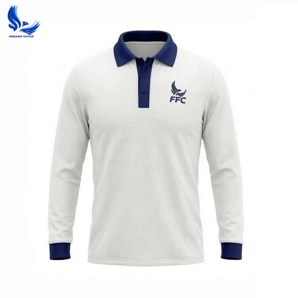 รับผลิตเสื้อโปโลแขนยาว