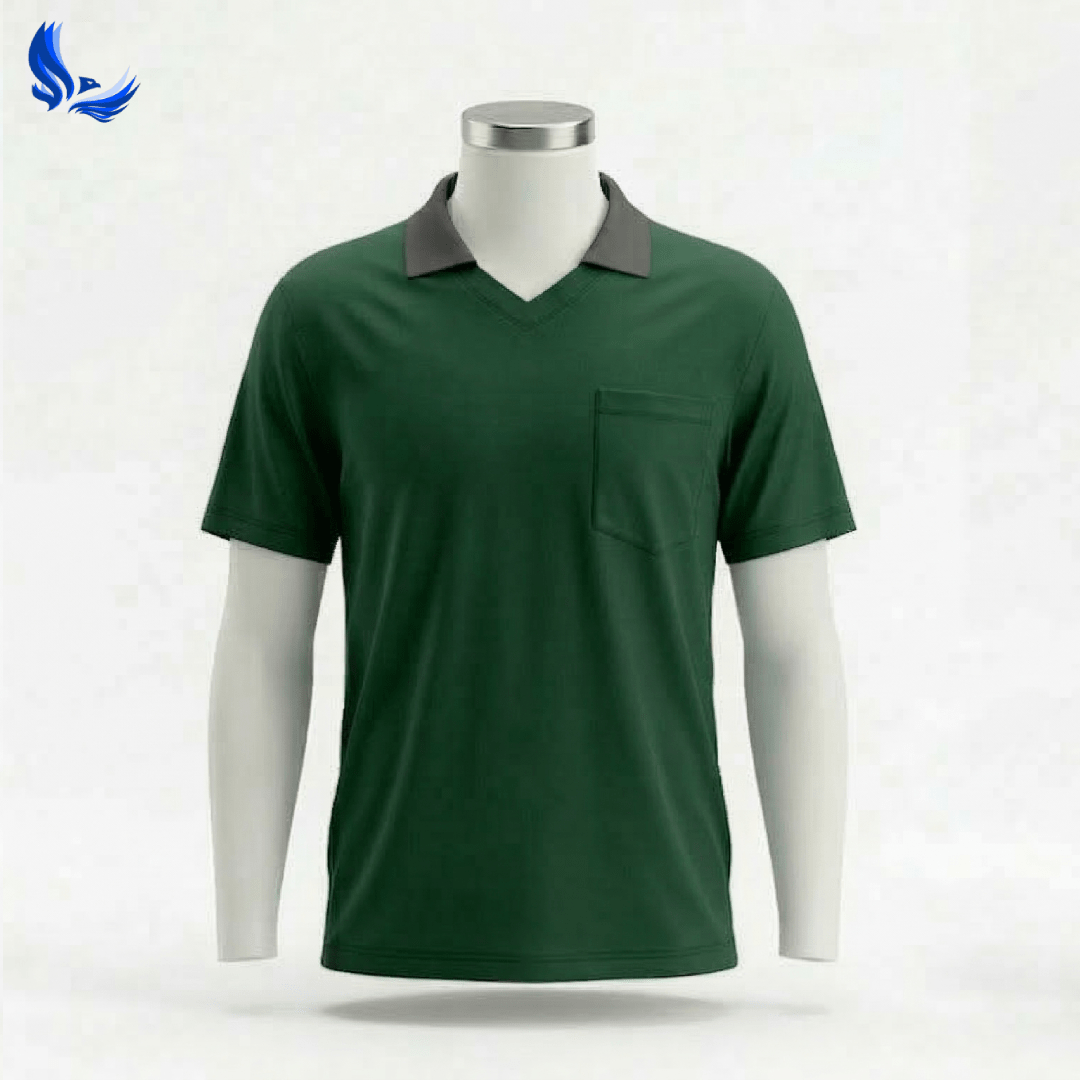 เสื้อคนงาน คอปก แขนสั้น ราคา